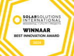 Winnaar Best Innovation Award 2024